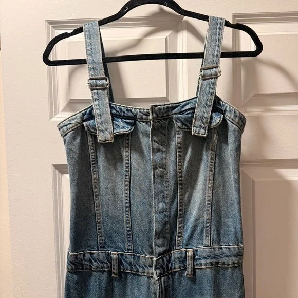 ZARA JEAN JUMPSUIT - Picture 3 of 9